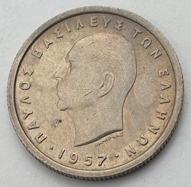 Greece - 50 Lepta 1957, Paul I