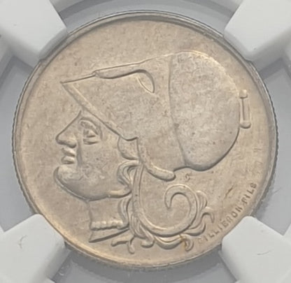 Greece - 50 Lepta 1926B (MS 64)