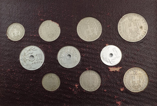 Greece - Set Drachmas 1954 - 1957