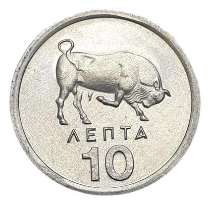 Greece - 10 Lepta 1976, UNC