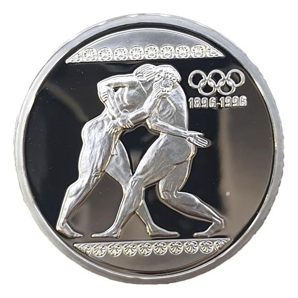 Greece - 1000 Drachmas 1996, Olympics Games, Silver PROOF