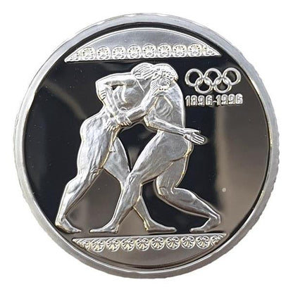 Greece - 1000 Drachmas 1996, Olympics Games, Silver PROOF
