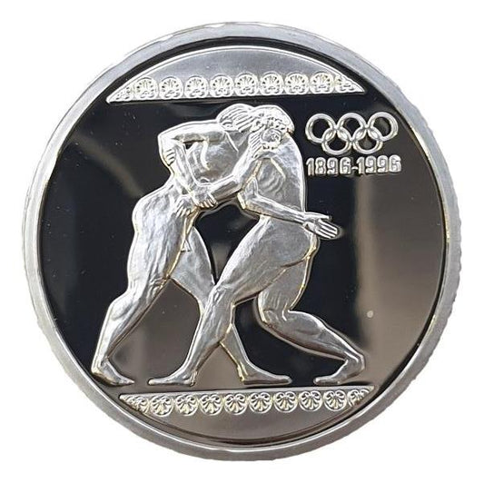 Greece - 1000 Drachmas 1996, Olympics Games, Silver PROOF