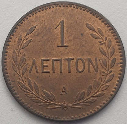 Greece - 1 Lepton 1901, Crete