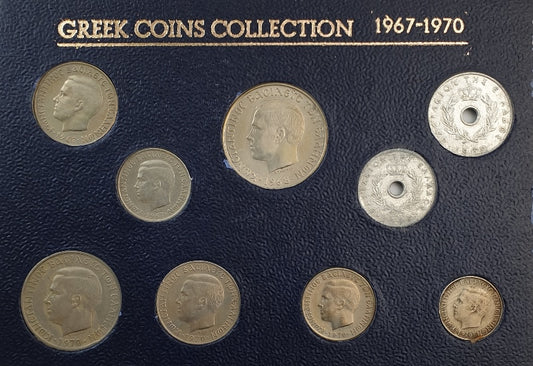 Greece - Set Drachmas 1967 - 1970