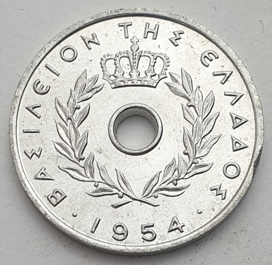 Greece - 5 Lepta 1954, Paul I