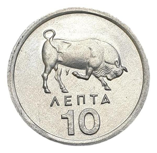 Greece - 10 Lepta 1978, UNC