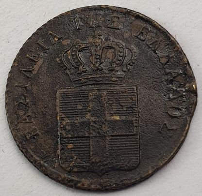Greece - 1 Lepton 1833, Othon