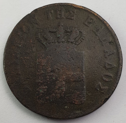 Greece - 10 Lepta 1857, Othon