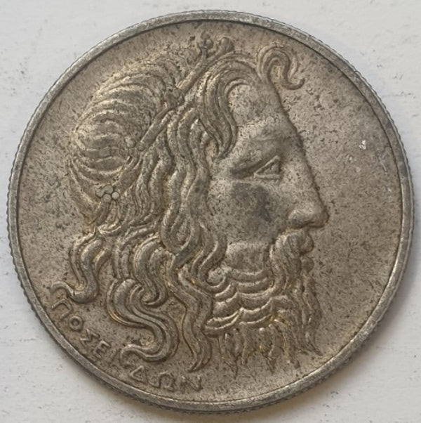 Greece - 20 Drachmas 1930, Silver