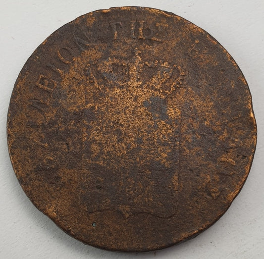 Greece - 10 Lepta 1849, Othon