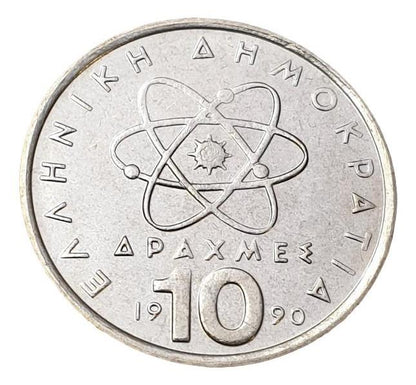 Greece - 10 Drachmas 1990, UNC