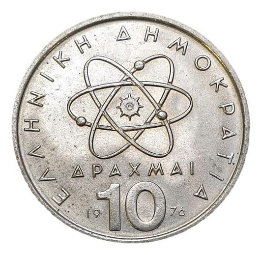 Greece - 10 Drachmas 1976, UNC