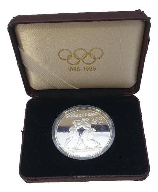 Greece - 1000 Drachmas 1996, Olympics Games, Silver PROOF