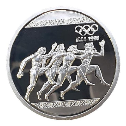 Greece - 1000 Drachmas 1996, Special Olympics, Silver PROOF